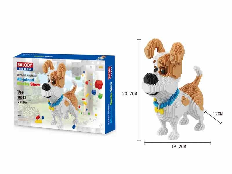 BUILDING BLOCKS 2100PCS - HP1102422