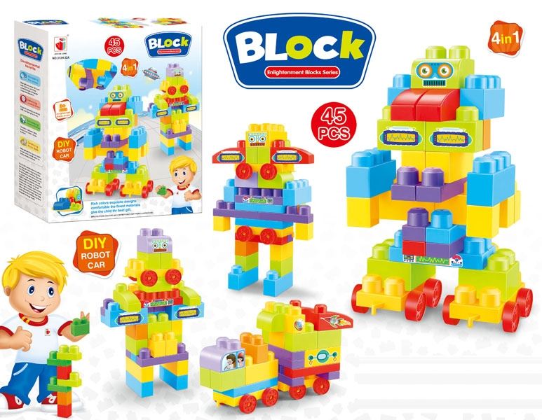 BUILDING BLOCK 45 PCS - HP1102432
