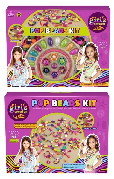 POP BEADS KIT (240 PCS) - HP1102786
