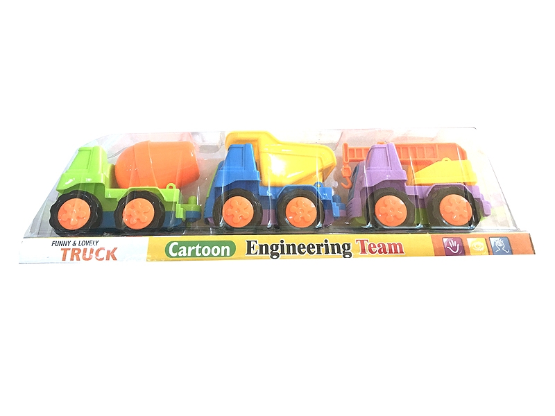 SLIDE CARTOON ENGINEERING CAR - HP1102848
