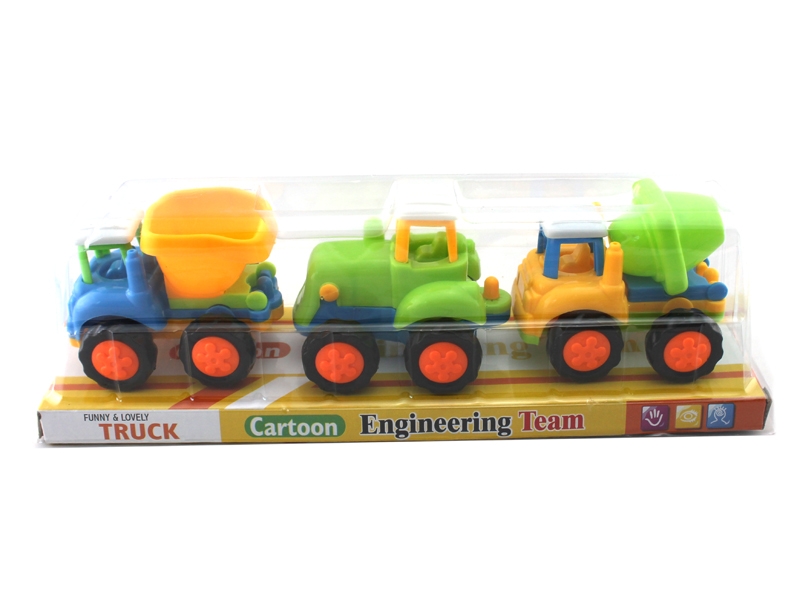 SLIDE CARTOON ENGINEERING CAR - HP1102881