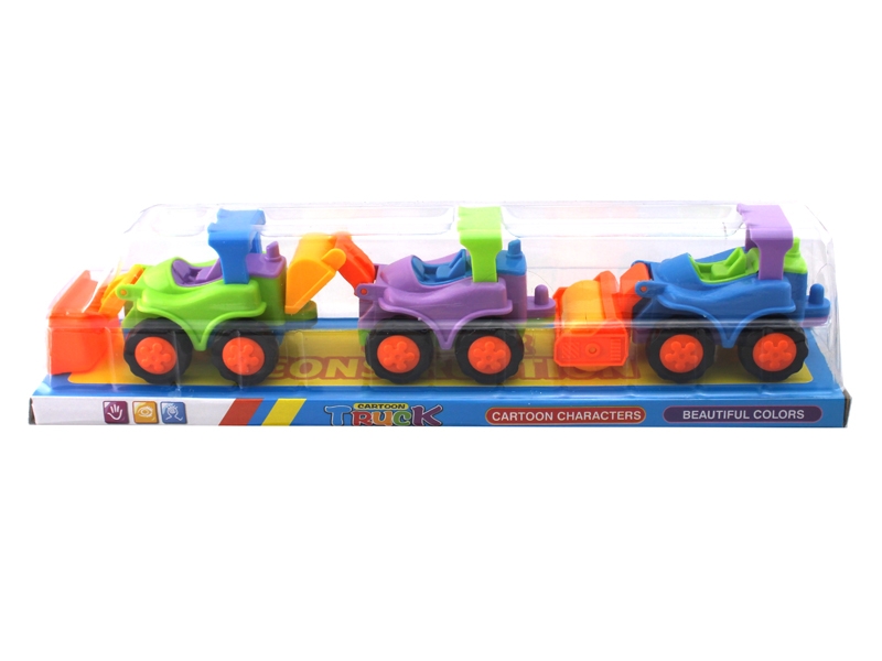 SLIDE CARTOON ENGINEERING CAR - HP1102882