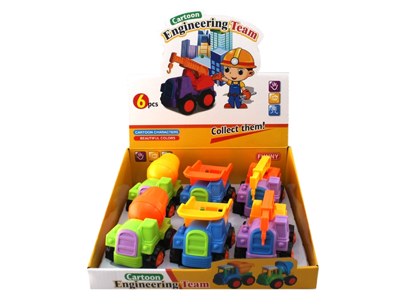 SLIDE CARTOON ENGINEERING CAR - HP1102885