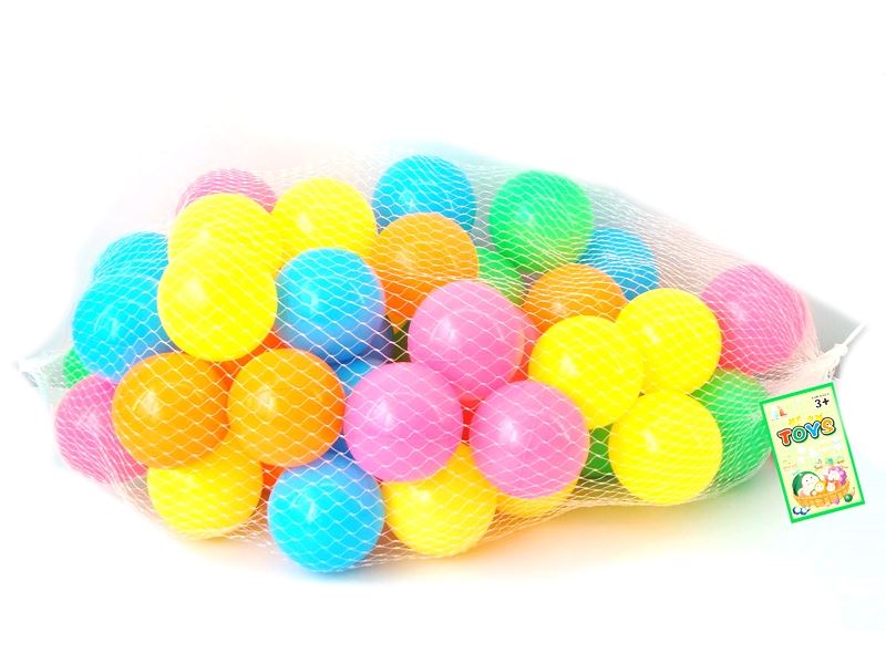 6.5cm乐园球 50pcs(5色) - HP1103122