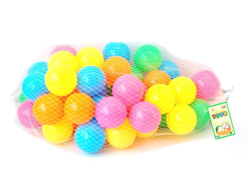 7.5cm乐园球 50pcs(5色) - HP1103126