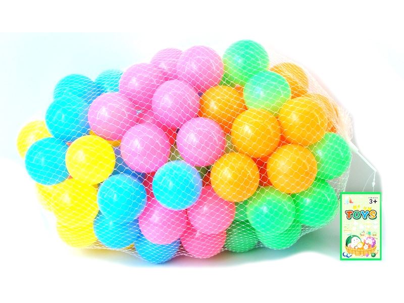 7.5cm乐园球 100pcs(5色) - HP1103127