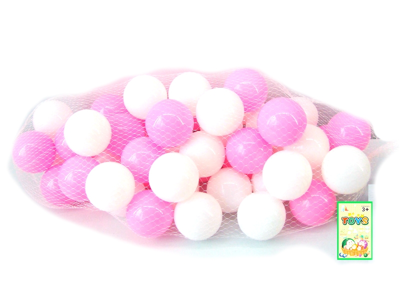 6CM EUROPEAN AND AMERICAN COLOR PARK BALL 50PCS (2 COLORS) - HP1103154