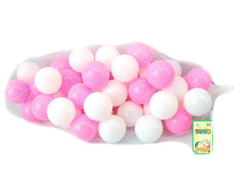 7CM EUROPEAN AND AMERICAN COLOR PARK BALL 50PCS (2 COLORS) - HP1103158