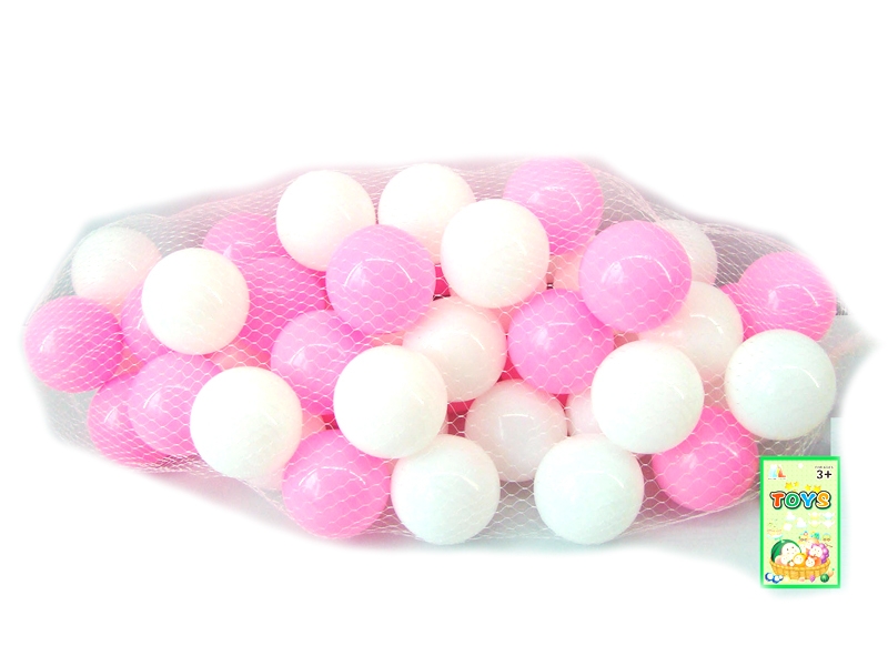 8CM EUROPEAN AND AMERICAN COLOR PARK BALL 50PCS (2 COLORS) - HP1103162