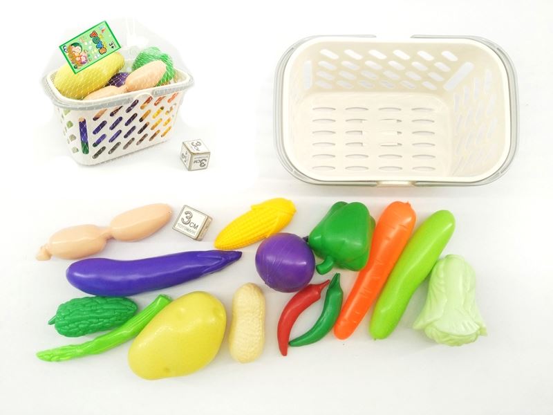小果篮配蔬菜14PCS - HP1103422