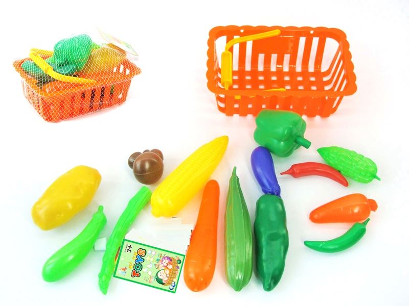篮子+蔬菜 14PCS - HP1103427