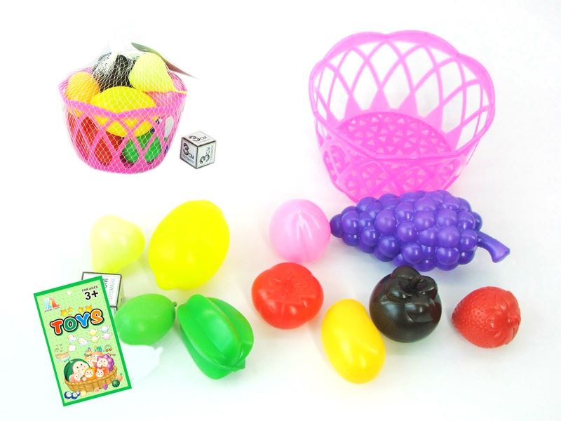 篮子+水果 10PCS - HP1103428