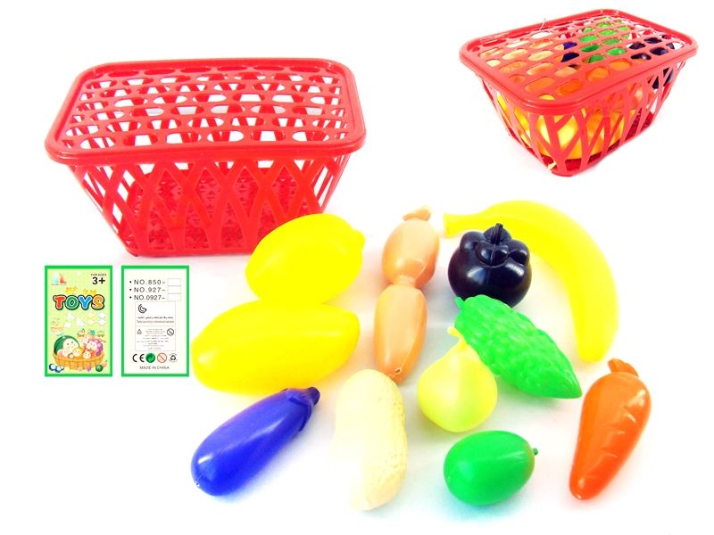 篮子装水果蔬菜11PCS - HP1103431