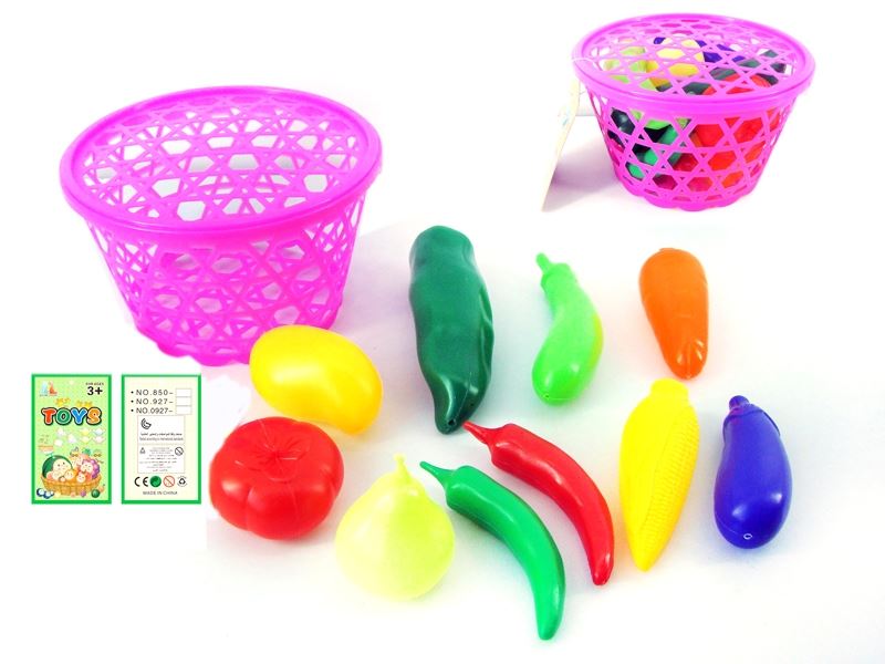 篮子装水果蔬菜10PCS - HP1103434