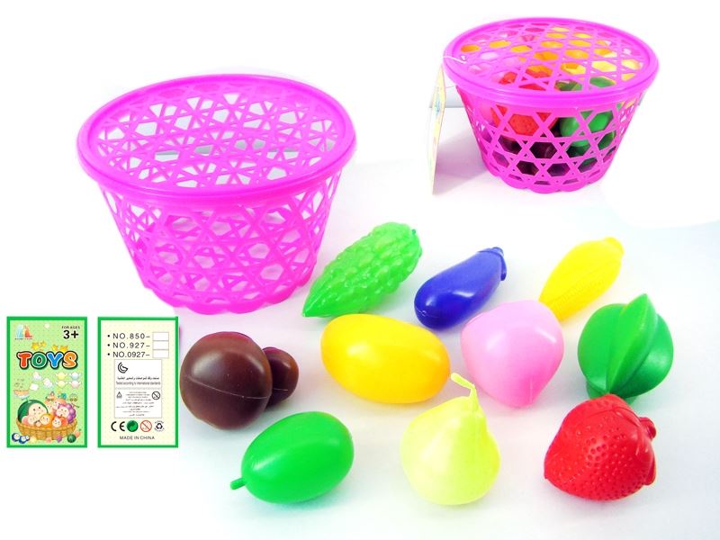 篮子装水果蔬菜10PCS - HP1103435