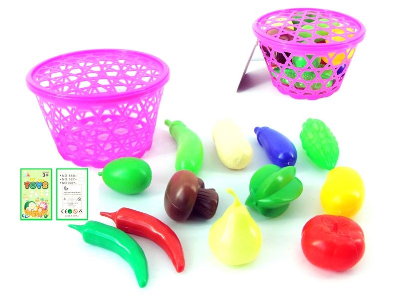 篮子装水果蔬菜12PCS - HP1103437