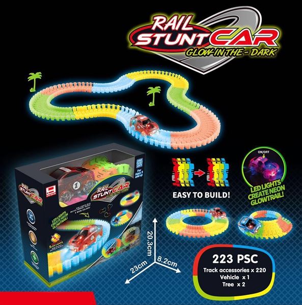 LUMINOUS RAIL STUNT CAR (223 PCS) - HP1103733
