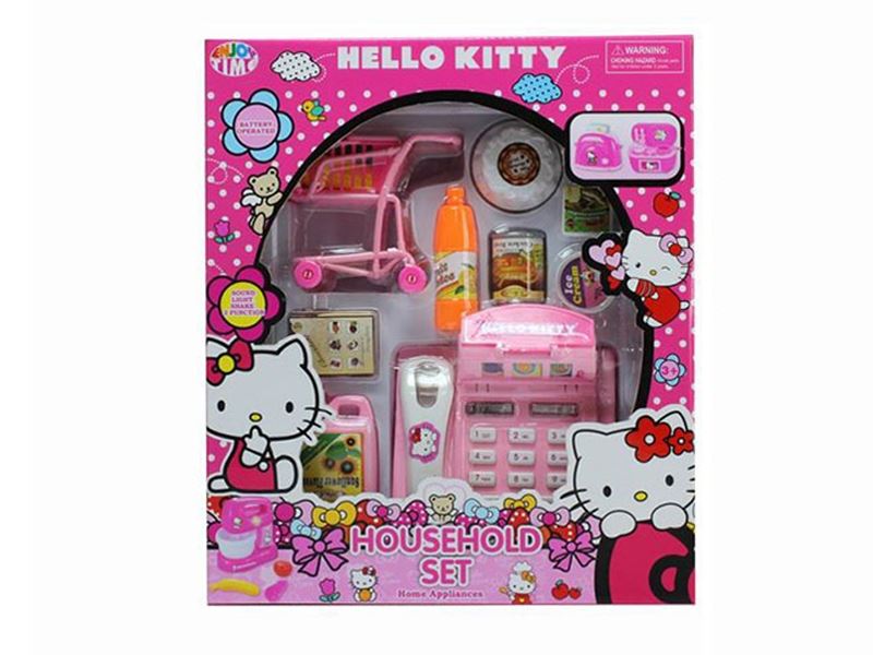 HELLO KITTY过家家系列（收银机+推车） - HP1104145