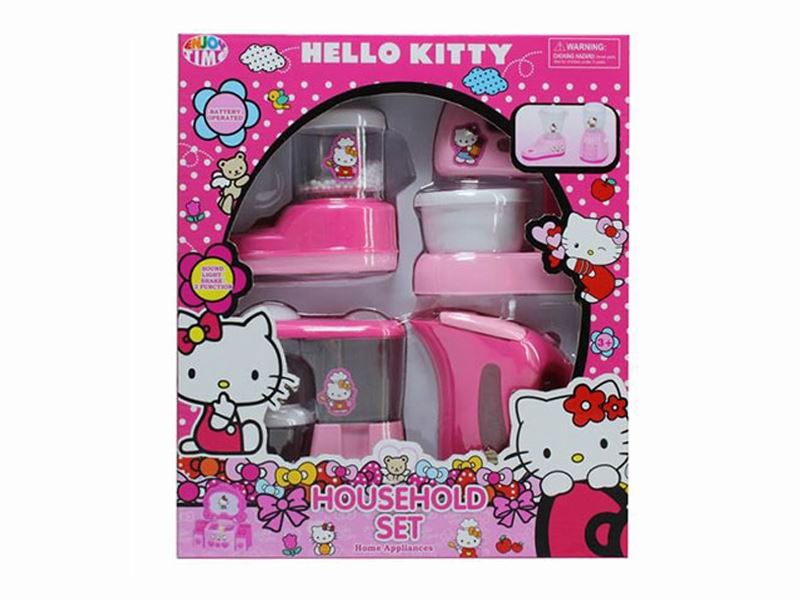 HELLO KITTY过家家系列（水壶+咖啡+搅拌+榨汁） - HP1104147