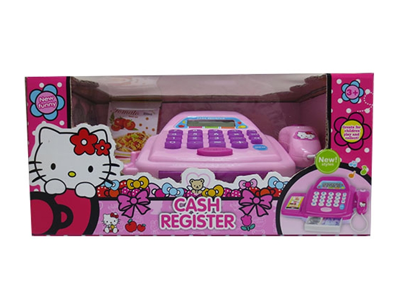 HELLO KITTY 收银机（灯光2粒5号无包） - HP1104161