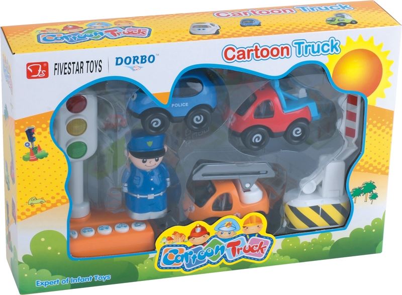 FREE WHEEL CARTOON TRUCK W/LIGHT & MUSIC - HP1104359