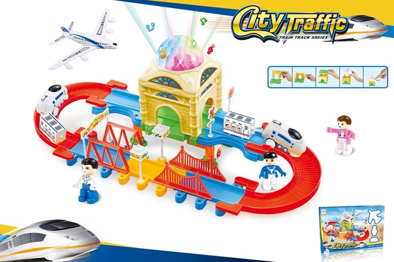 B/O BUILDING BLOCK RAIL TRAIN W/LIGHT & MUSIC - HP1104726