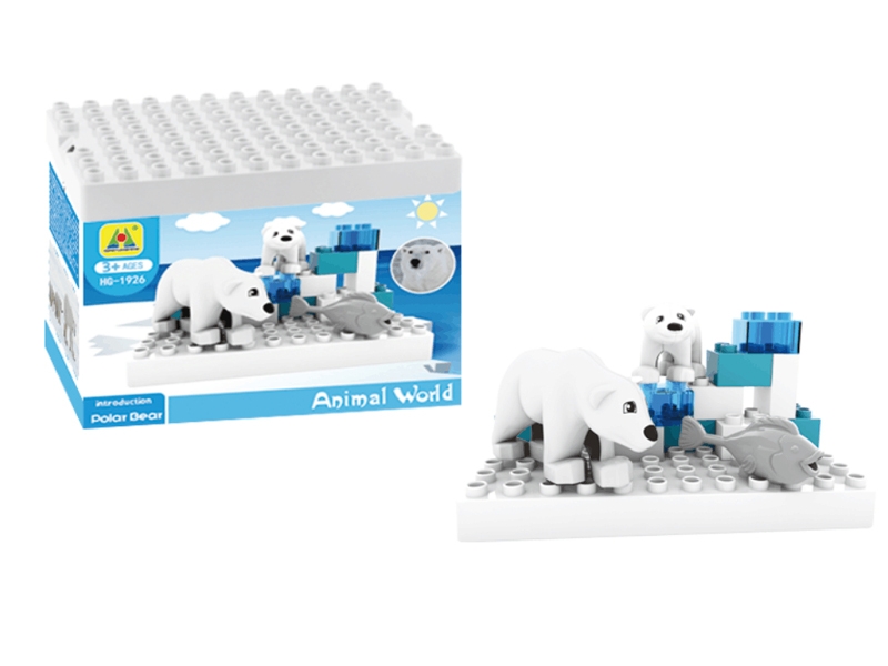 BUILDING BLOCKS 16pcs  4 ASST. - HP1104771