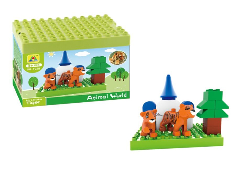 BUILDING BLOCKS 17pcs  4 ASST. - HP1104773