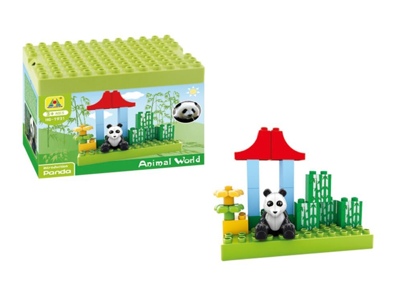 BUILDING BLOCKS 16pcs  4 ASST. - HP1104776