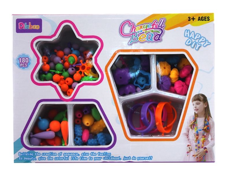 VARIETY CONTINUOUS BEADS (180PCS) - HP1104977