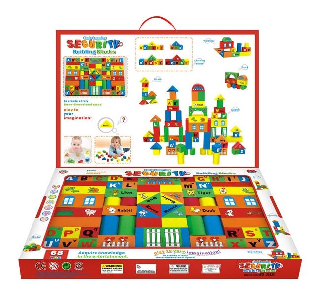 EVA BUILDING BLOCK (68 PCS) - HP1105000
