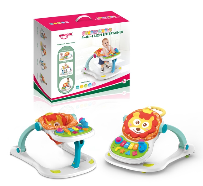 4 IN 1 LION STROLLERS W/LIGHT & MUSIC - HP1105237