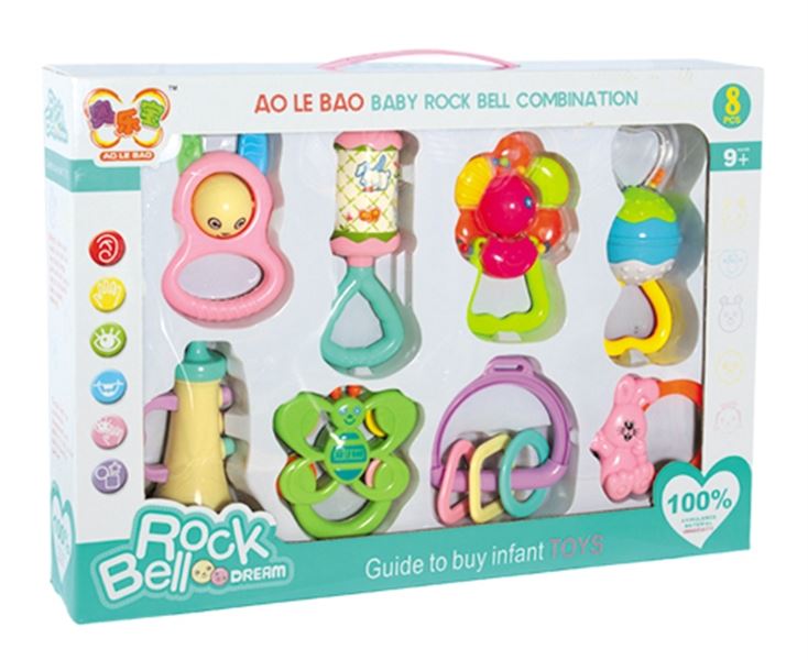 BABY RATTLES (8 PCS) - HP1105267