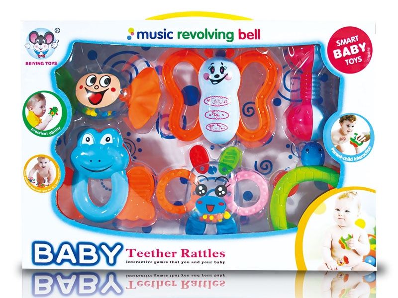 BABY RATTLE (6 PCS) - HP1105325