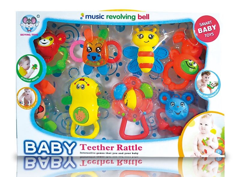 BABY RATTLE (8 PCS) - HP1105327