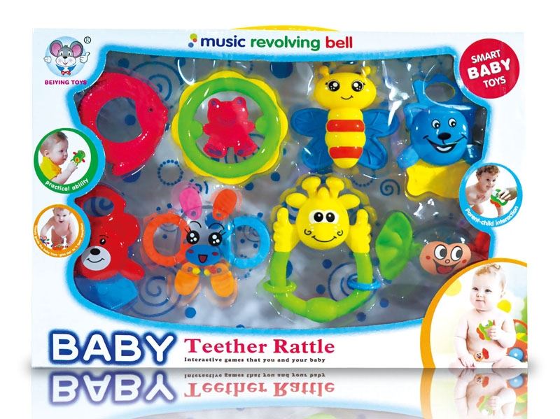 BABY RATTLE (8 PCS) - HP1105328