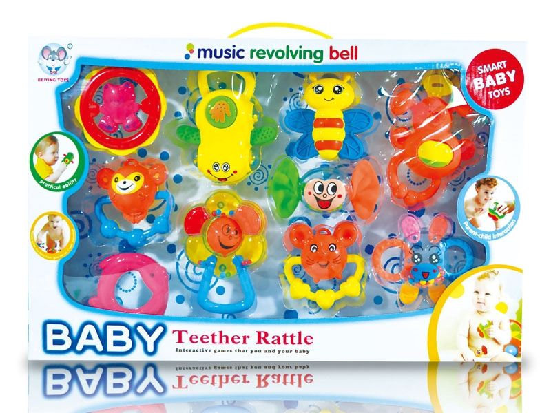BABY RATTLE (10 PCS) - HP1105331