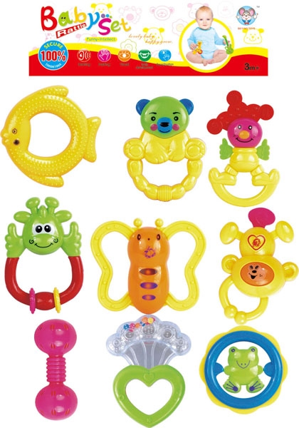 BABY RATTLE (9 PCS) - HP1105385