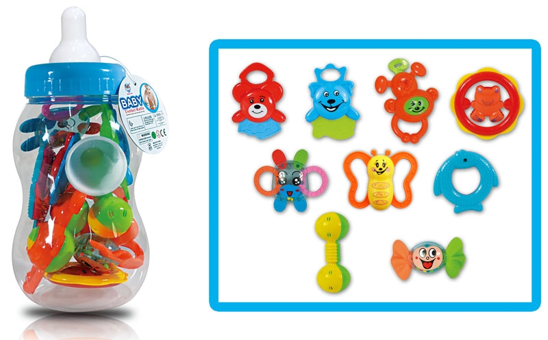 BABY RATTLE (9 PCS) - HP1105435