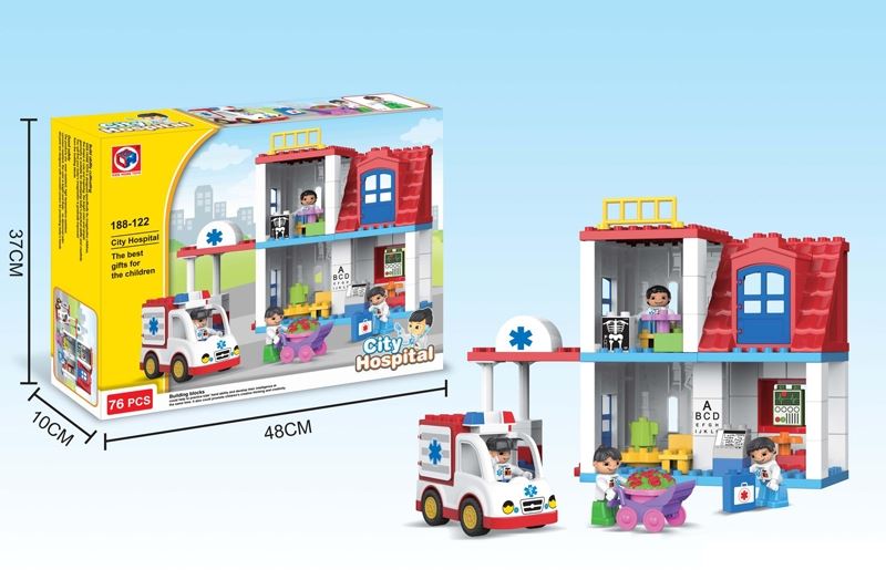 BUILDING BLOCKS (76 PCS) - HP1105699