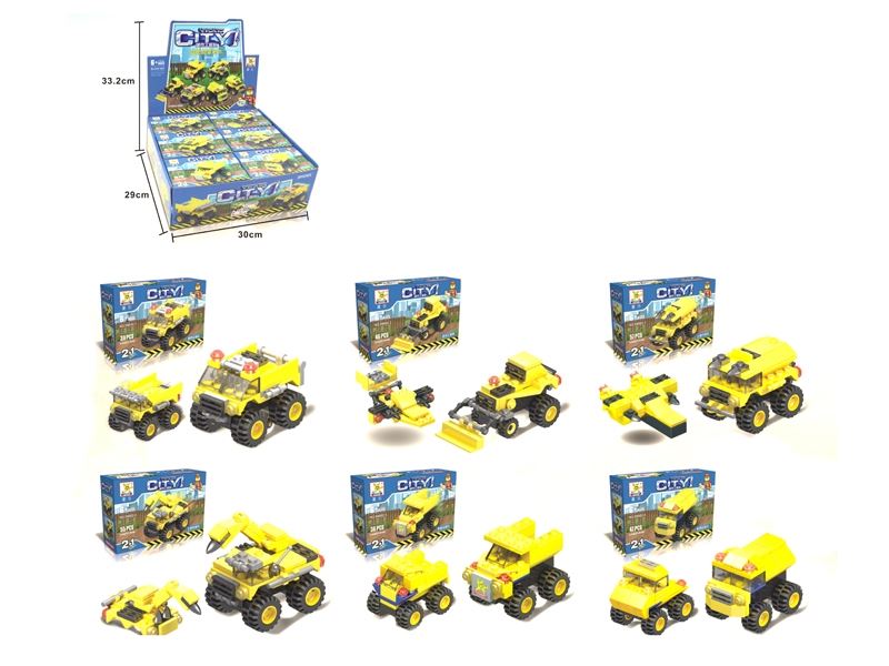 BUILDING BLOCKS 6 ASST. - HP1106144