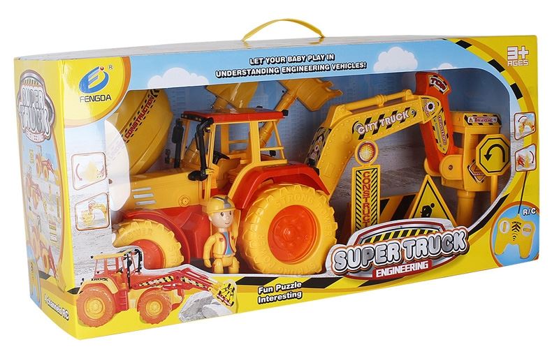 R/C SUPER ENGINEERING TRUCK (NOT INCLUDED BATTERY) - HP1106488