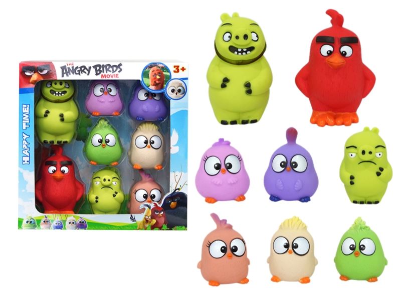 8 ANGRY BIRDS (5 WITH LIGHTS) - HP1106814
