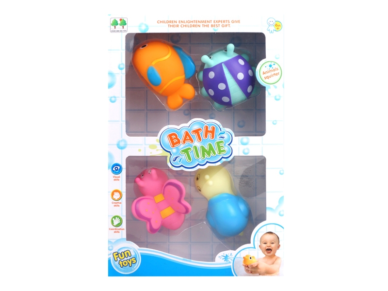 4 WATER SPRAY TOYS - HP1106912