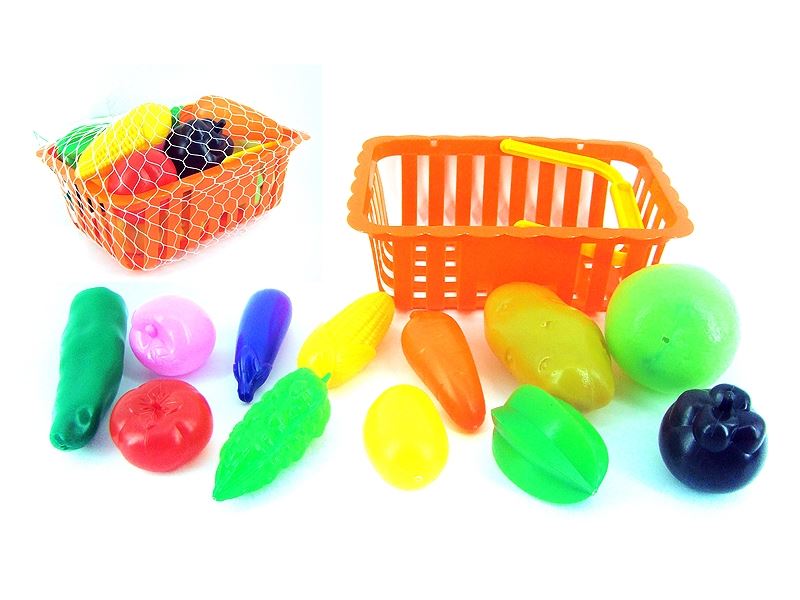 篮子配蔬菜水果12PCS - HP1107428