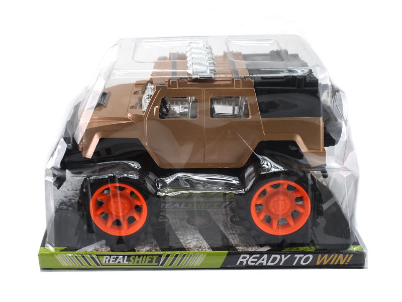 FRICTION CAR ORANGE & GREEN - HP1107769