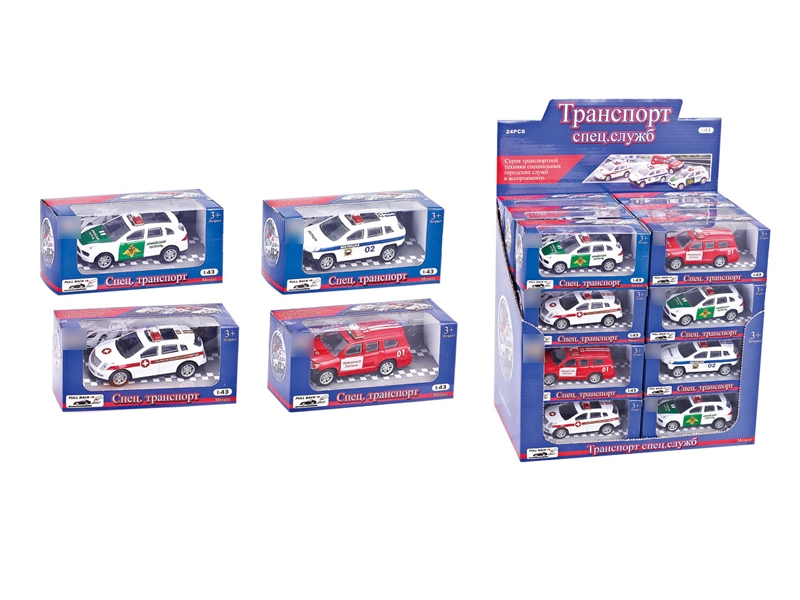 1：43回力俄文警车 - HP1107773