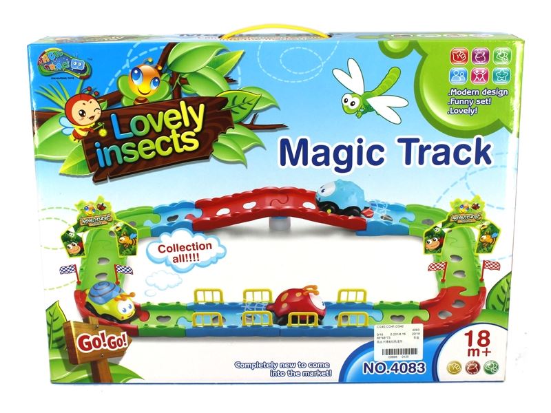 BATTERY OPERATED CARTOON RAIL CAR W/MUSIC - HP1108876