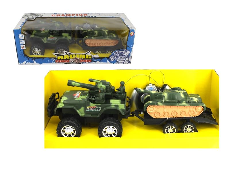 2 FUNCTION R/C CAR TOWED BACK FORCE TANK - HP1108892