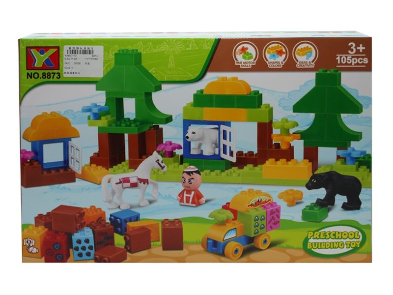 FARM CREATIVE BUILDING BLOCKS  105PCS - HP1109052